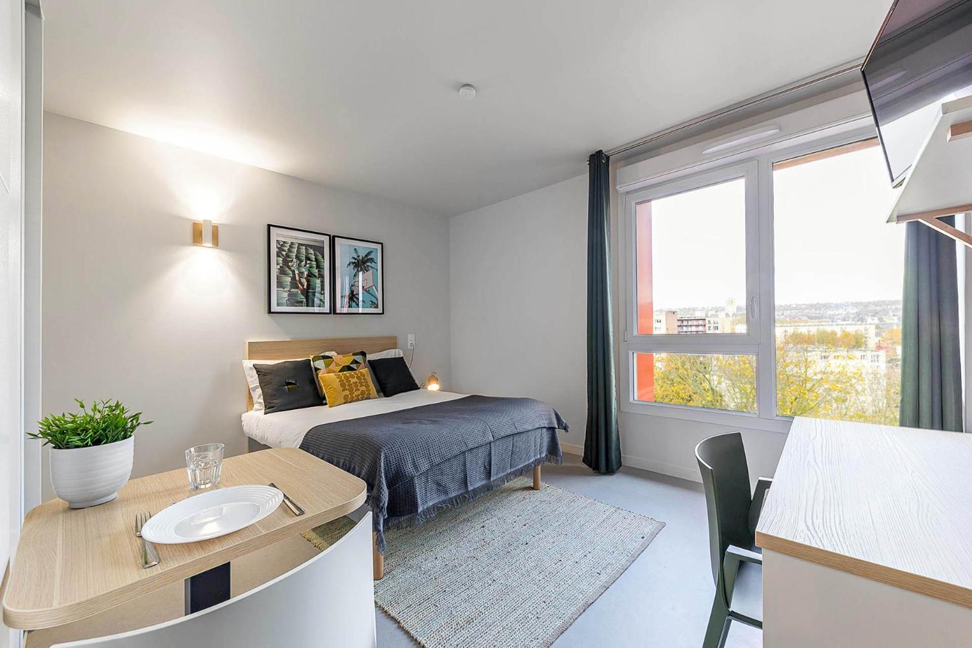 Apartament Student Factory Rouen Champ De Mars Zewnętrze zdjęcie
